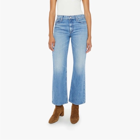 Womens MOTHER Superior The Bookie Flood Wash: Deans List - Picture 2 of 16